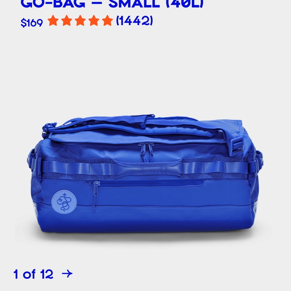 BRAND NEW NEVER USED: Baboon to the Moon Go Bag